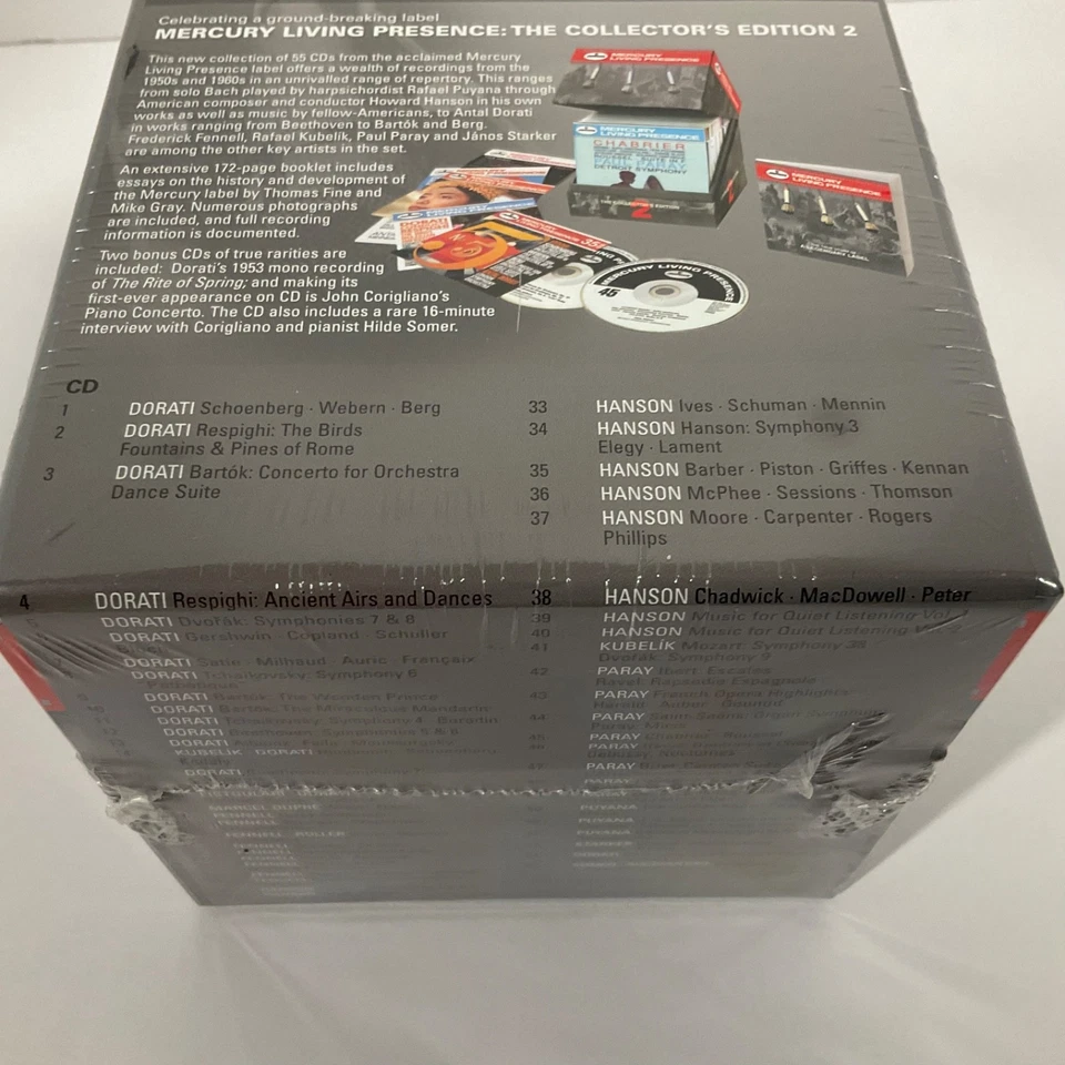 Mercury Living Presence: The Collector's Edition, Vol. 2, 55 CD BOX SET NEW - Image 3 of 4