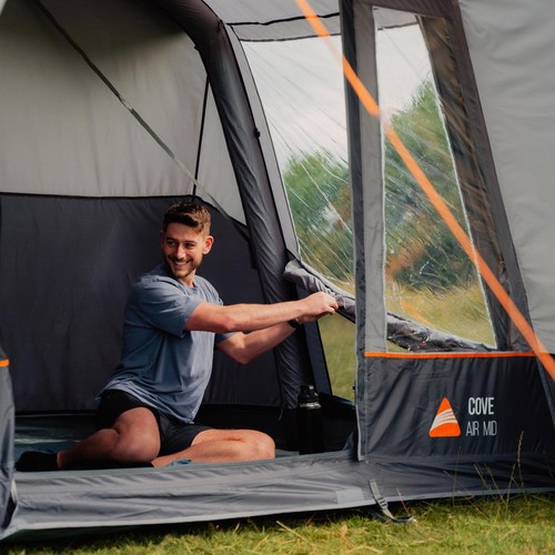 VANGO AWNING COVE III MID DRIVE AWAY CAMPERVAN MOTORHOME PORCH TENT CAMPING ROOM - Picture 5 of 9