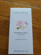New Crabtree  Evelyn Hand Cream Therapy Summer Hill 3.5 oz