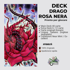 Yugioh! Mazzo Deck DRAGO ROSA NERA - SYNCHRON da Torneo