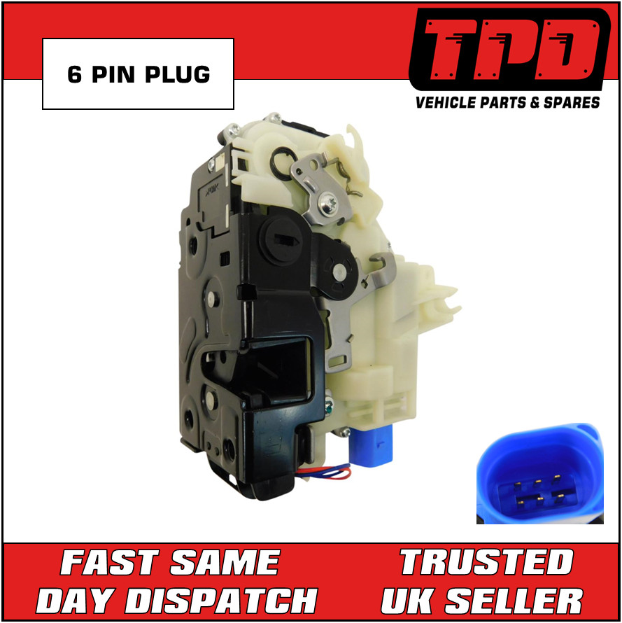 NEW VW Polo MK4 Rear Passenger Side Door Lock Actuator 3B4839015AG 2002-2008