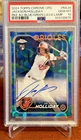 2024 Topps Chrome Update Jackson Holliday Blue Green Lava Auto RC /125 PSA 10