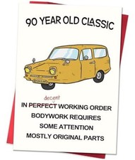 Funny Card,Decorations  Gifts for Women Men,Happy 90 Year Old 90th Birthday