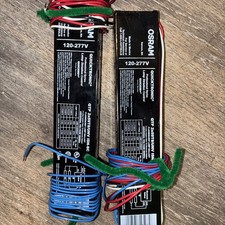Lot Of 2 Osram Quicktronic fluorescent lamp ballasts With Quicktronic Pro