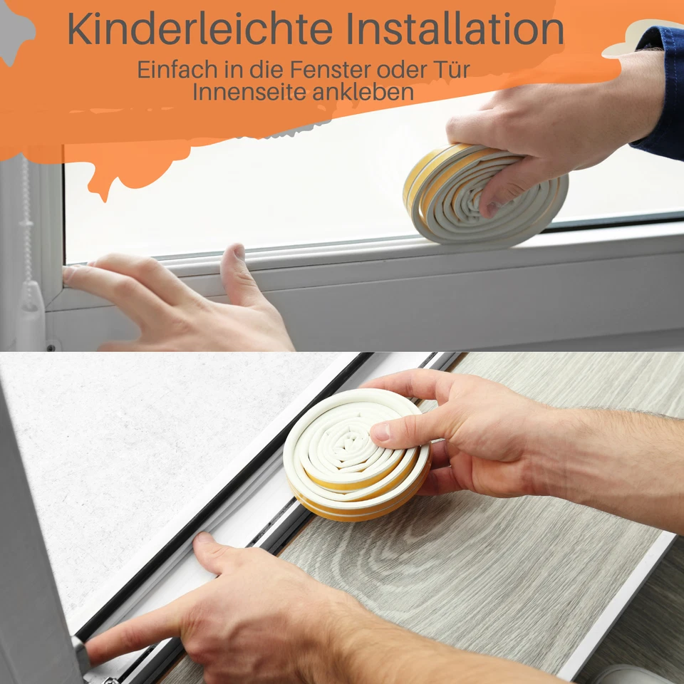 Fenster Dichtung Gummidichtung Fensterdichtung Dichtband Selbstklebend EPDM - Bild 3 von 4