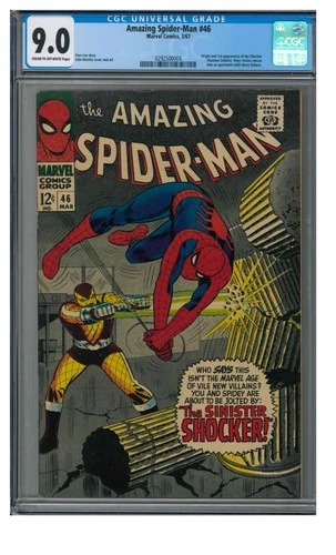 Amazing Spider-Man #46 (1967) Key 1st Appearance The Shocker CGC 9.0 Y167