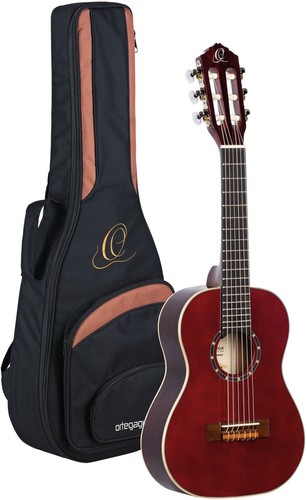 Ortega R121-1/4WR 1/4 Konzertgitarre Klassikgitarre Gigbag Weinrot Gloss - Bild 7 von 9