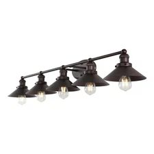 JYL7904A Industrial Vanity Light, 4-Light 36.25" Modern Farmhouse Wall Sconce...