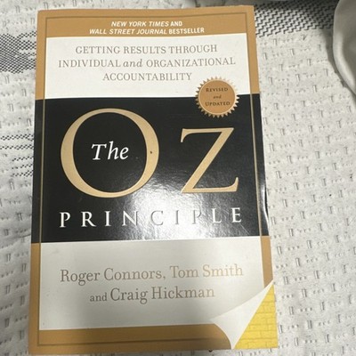 The Oz Principle Roger Connors Revised Updated Paperback Portfolio Penguin
