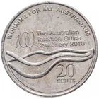 2010 Australia 20 Cents — photo from another recent sale