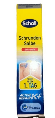 Scholl Schrunden Salbe Active Repair K+  25 Ml Fußcreme  trockene Haut NEU