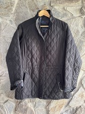 Regatta Great Outdoors Quilted Black Women's Jacket Sz 10 Large