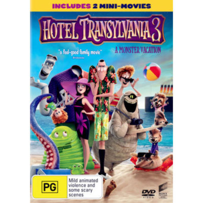 Hotel Transylvania 3: A Monster Vacation (DVD/UV) DVD NEW (Region 4 Australia)