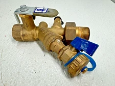 (USED) GRISWOLD CONTROLS 3/4" Combination Ball Valve, Y-Strainer w/ CPTA & Drain
