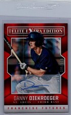 2014 Panini Elite Extra Edition #52 Danny Diekroeger Franchise Futures Sign/799