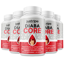 5 Pack DiabaCore - Blood Sugar Formula, Natural ingredients for health levels