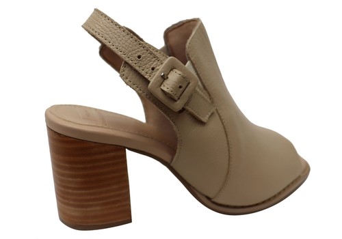 Brand New Via Paula Quinny Womens Brazilian Comfortable Leather Heels - Picture 7 of 10