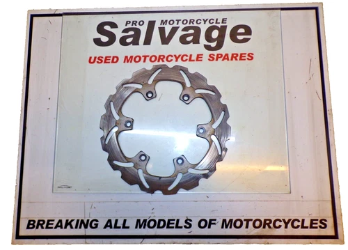 YAMAHA FAZER 1000 2000 - 2005:BREMSSCHEIBE - HINTEN:GEBRAUCHTE MOTORRADTEILE