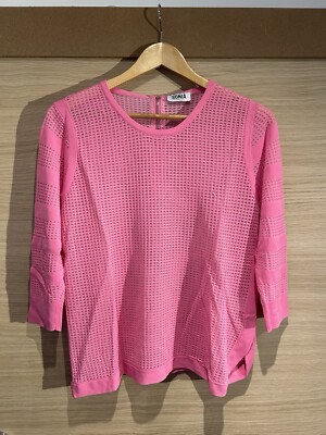 Pull Sonia Rykiel en résille rose M