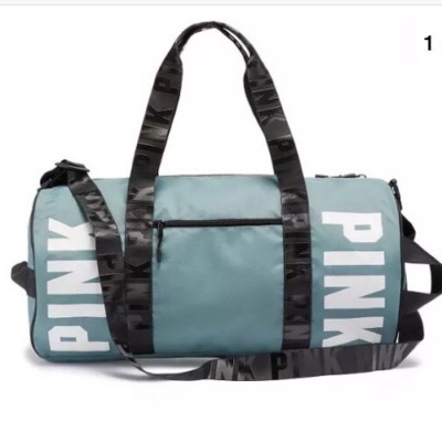 turquoise gym bag