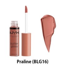 NYX Cosmetics Butter Lip Gloss - Praline BLG16  Worldwide Shipping