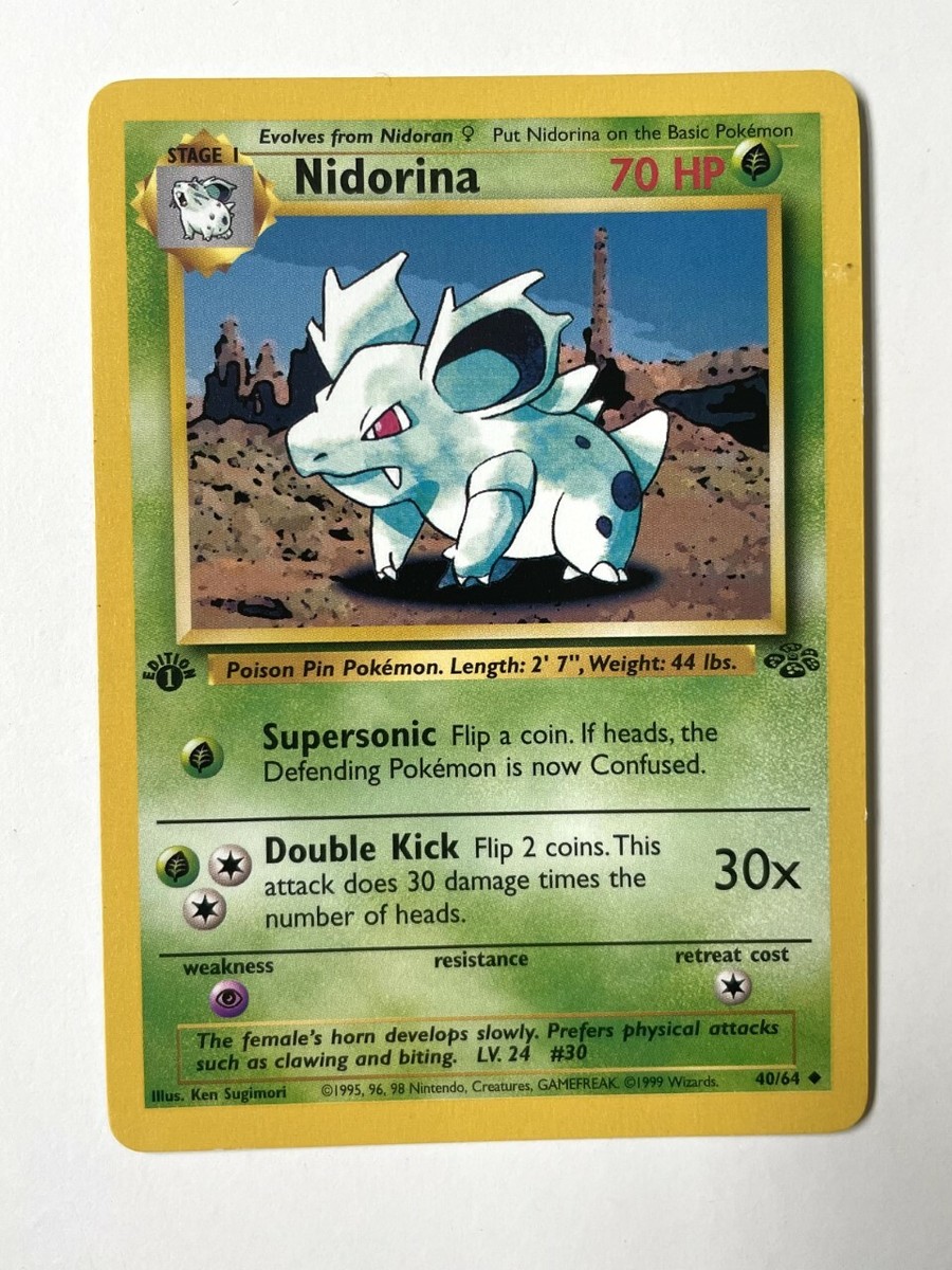 Pokemon Cards Jungle Set 1ST EDITION - 1999 - Rare - Nr Mint -You