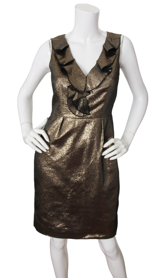 kate spade gold dress Kate spade rose gold dress