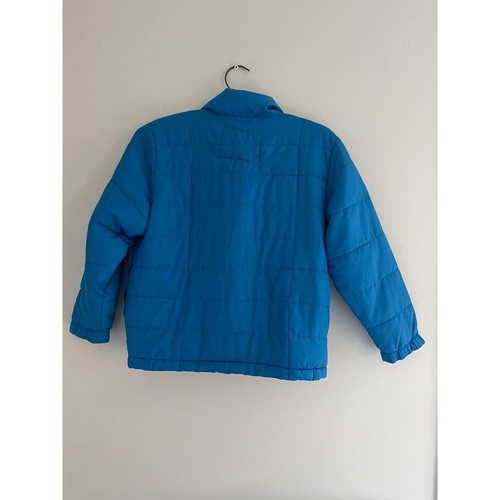 Retro Youth Puffer Jacket W/Vintage Gullwing Army Patch Size 8 Skateboarding - Picture 7 of 12