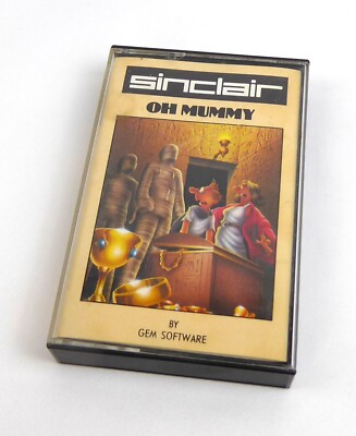 Sinclair ZX Spectrum Spiel -- OH MUMMY (Gem Soft) -- Tape