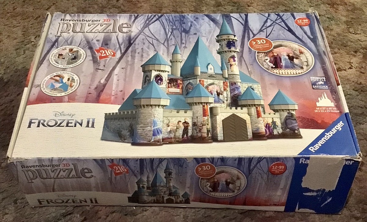 Ravensburger Frozen 3d Puzzle Disney Frozen Castle 3D Jigsaw Puzzle/Playset  Ravensburger