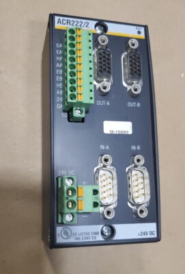 Bachmann Acr222/2 Stepper Motor Controller Module Acr 222/2