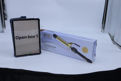 Hot Tools Pro Signature Series Gold 1-1/4'' Curling Iron Wand (HTIR1576)