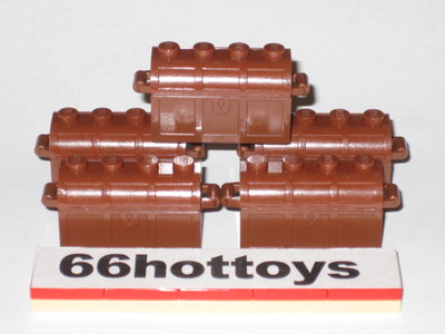 LEGO Accessories Pirate Brown Treasure Chests of New - Main Image