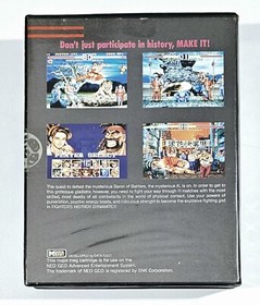 Data East NEO GEO AES Beat'em Up KARNOV'S REVENGE CIB Fighter's History Dynamite