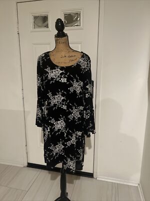 embroidered linen maxi dress Embroidered Shift Dress – Classic Rock Couture main image 0