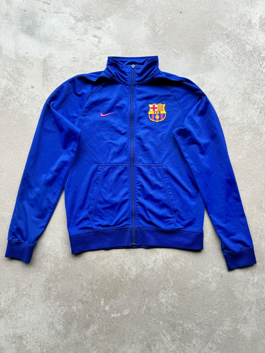 Barcelona Football Jacket Nike Medium Training Track Top | eBay