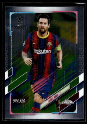 2020-21 Topps Chrome X Steve Aoki Neon Future UEFA Soccer - Pick A Card