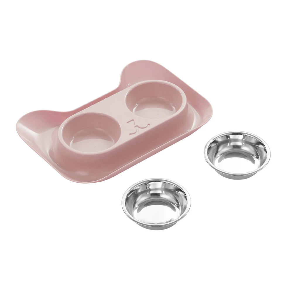 Futternapf Wassernapf Hundenapf Fressnapf für Hunde und Katzen Doppelschale - Bild 3 von 4