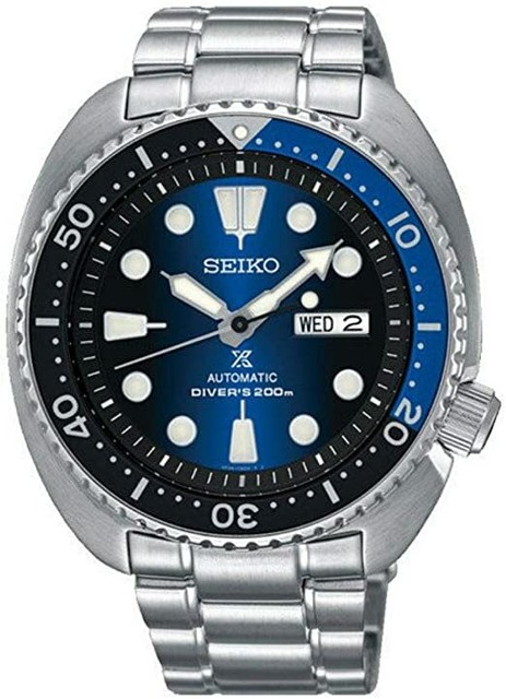 seiko blue dial diver