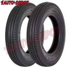 4.8-12 Boat Trailer Tires, 4.80-12 4.8x12 480-12 Load Range C, 6 Ply Set of 2