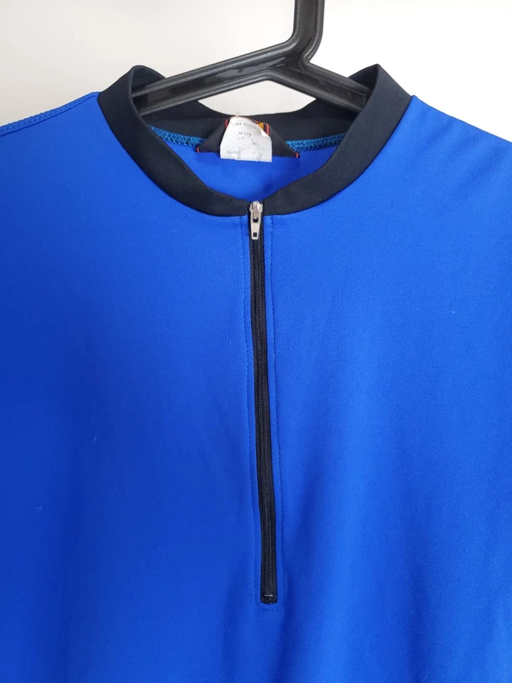 Camiseta de Ciclismo De Colección Novara por REI Azul Deportiva Talla L Super Rara De Colección Hecha en EE. UU. Foto 2 de 4