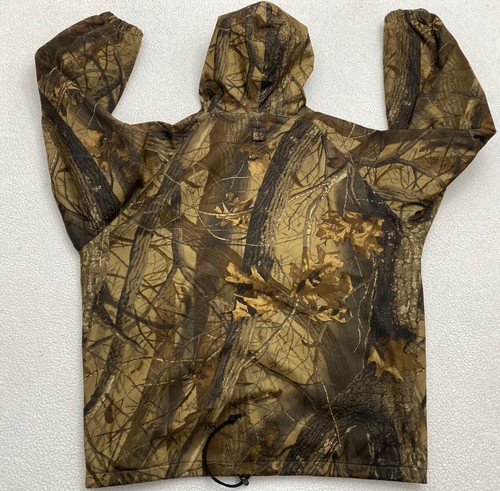 walls water proof jacket Camo Realtree Hardwoods 20-200 Mens Large Hooded - Picture 2 of 10