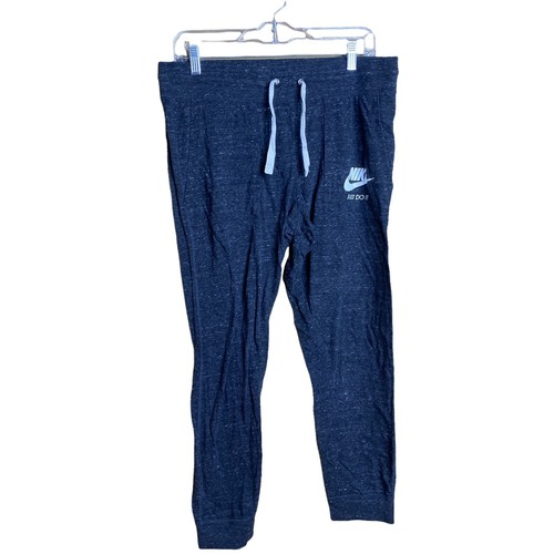 Nike Sportwear Gym Vintage Capri Jogger Sweatpants Gray 813875-010 Womens M | eBay