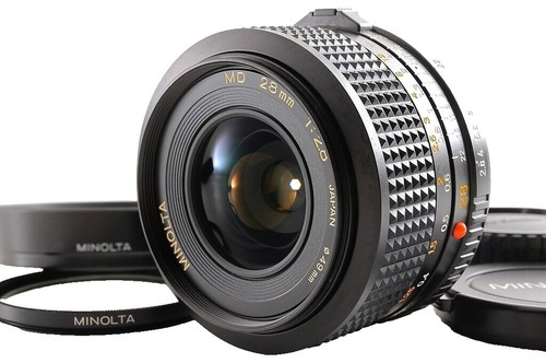 Minolta 28mm f2.5 MC Rokkor-SI Manual Focus Lens #47166 | eBay