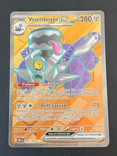 CARTE POKEMON VROMBOTOR EX 216/197 FR ULTRA RARE EV FLAMMES OBSIDIENNES - NEUF