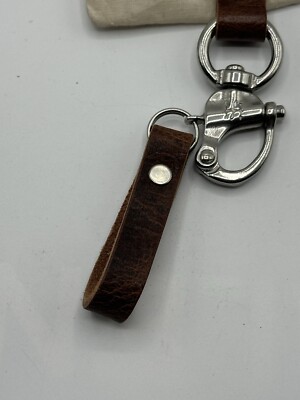 NEW Hold Fast Leather Pro Goods Leather Key Chain | eBay