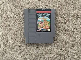 Joe & Mac (Nintendo NES, 1992) CART ONLY, TESTED, Free Shipping