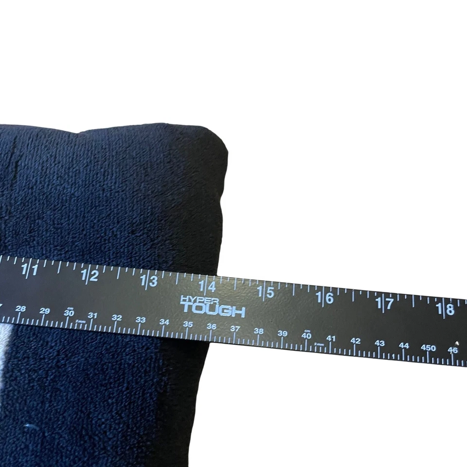 Almohada negra de los San Francisco 49ers NFL decoración deportiva de fútbol americano 17x17 Foto 4 de 4