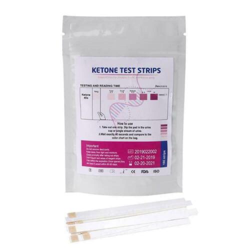 100 strips/bag urine ketone test strips keto acid ketone 2024 strips P8A2 - Bild 3 von 12