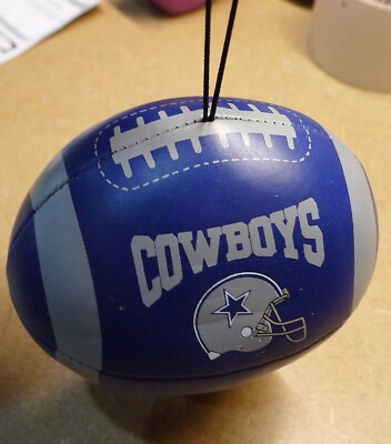Dallas Cowboys Team NFL Good Stuff Mini Football Rearview Mirror or Hanging 1993